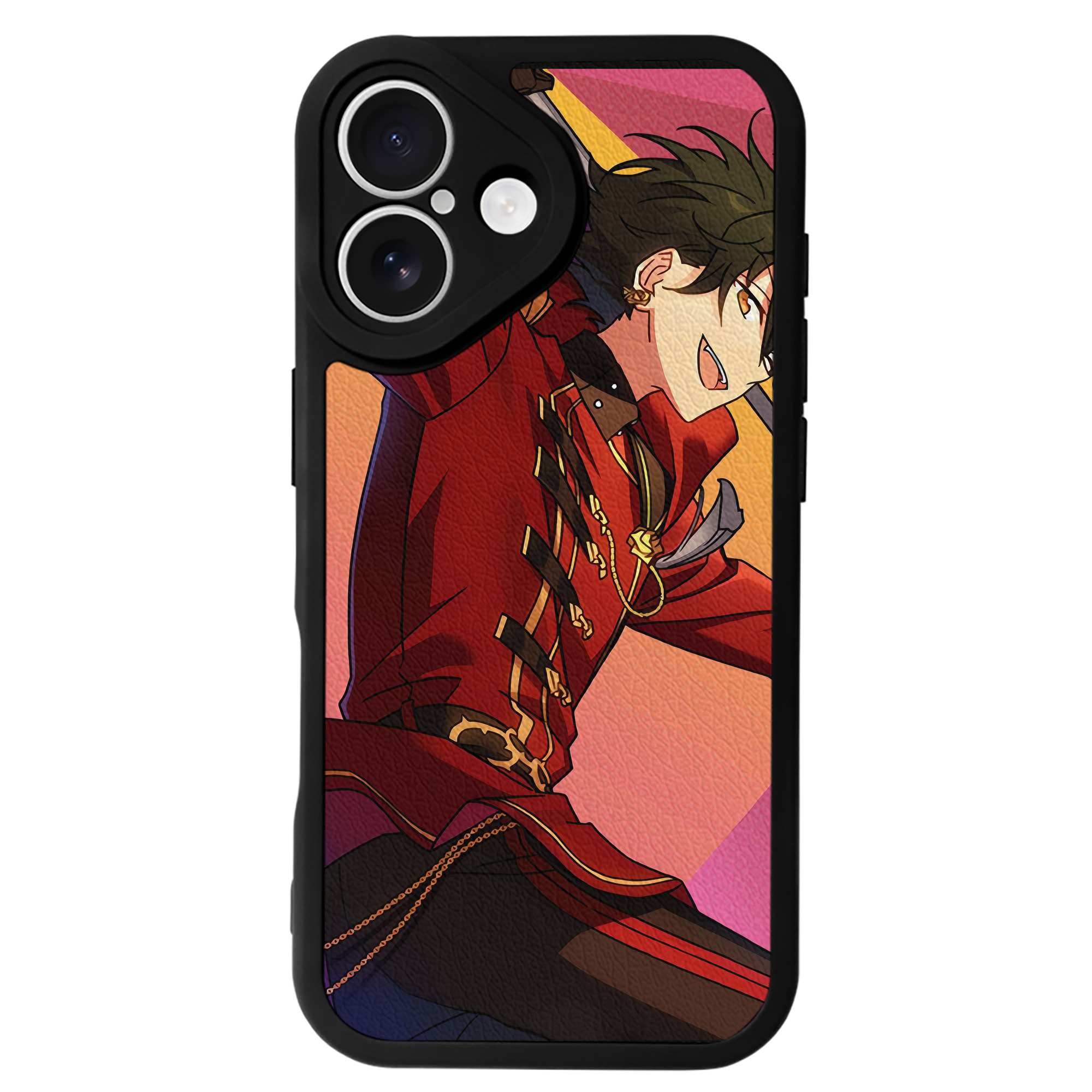 （画像用） あんさんぶるスターズ! Ensemble Stars 【iPhone 16シリーズ対応】シリコンスマホケース（レザー調） 材質：シリコン